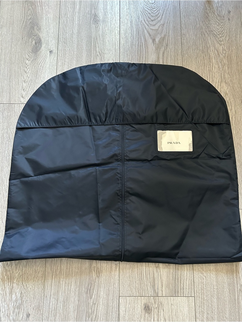 Prada Black Men's Trench Coat Garment Bag